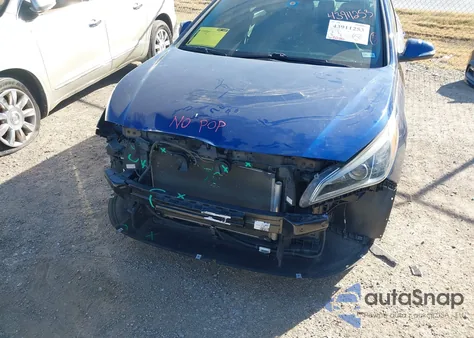 2017 Hyundai Sonata Sport из США, поврежденный, VIN 5NPE34AF3HH441546